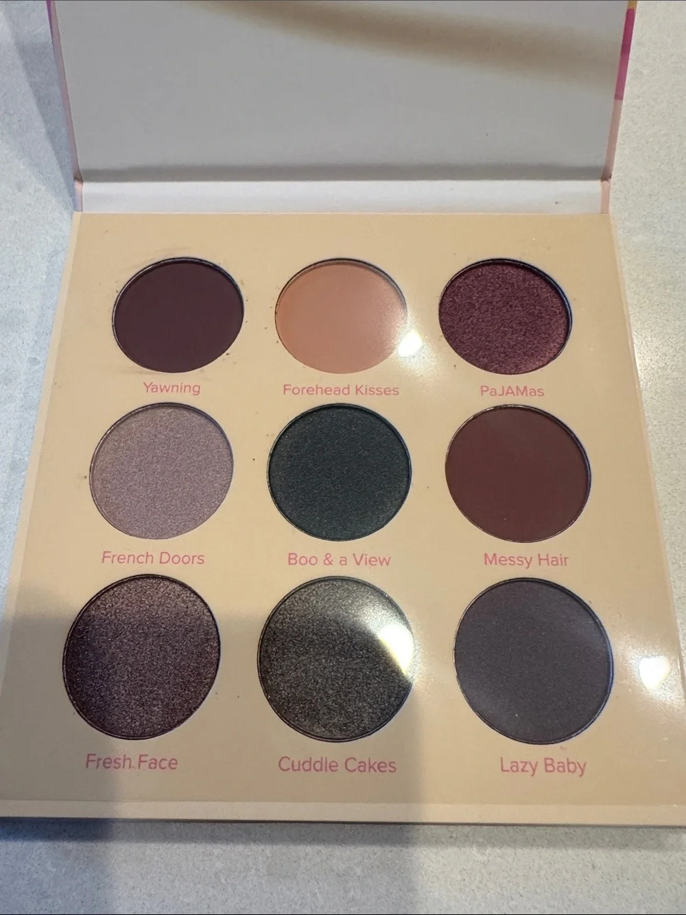 Beauty Bakerie Breakfast In Bed Eyeshadow Palette - Pink, Gold, Cream
